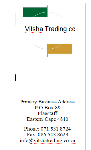 VITSHA TRADING